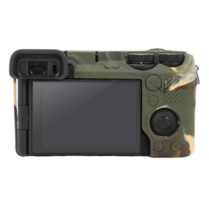 For Sony ILCE-6700 / A6700 Glossy Soft Silicone Protective Case(Camouflage) by bashfashion