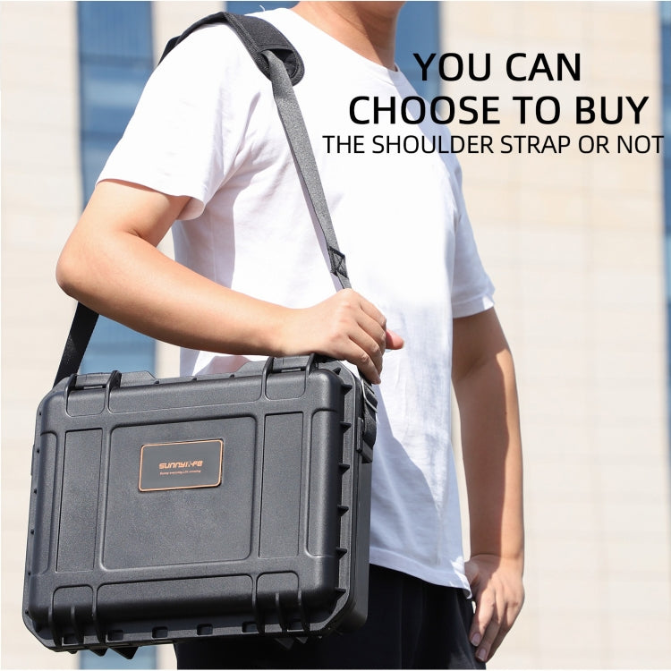 For DJI RS 4 Sunnylife Safety Carrying Case Waterproof Hard Case Box(Black) by Sunnylife
