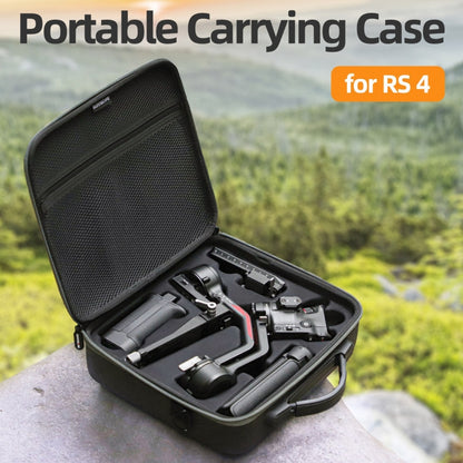 For DJI RS 4 Sunnylife Storage Case Box Suitcase(Black) by Sunnylife