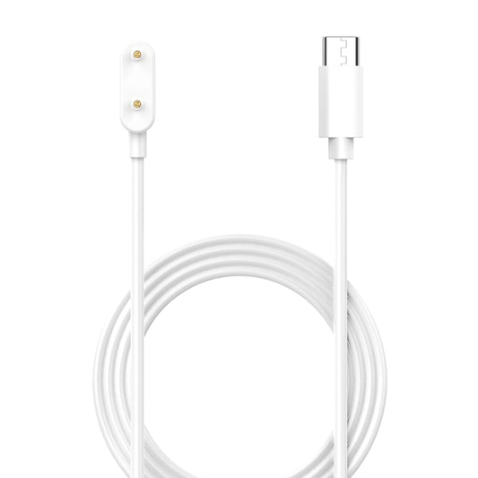 For Huawei Band 10 / 9 / Honor ROSSINI 2i USB-C / Type-C Port Smart Watch Charging Cable(White) by bashfashion