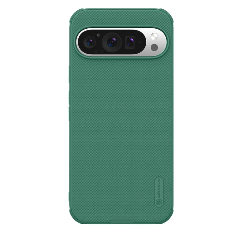For Google Pixel 9 Pro NILLKIN Frosted Shield Pro PC + TPU Phone Case(Green) by NILLKIN