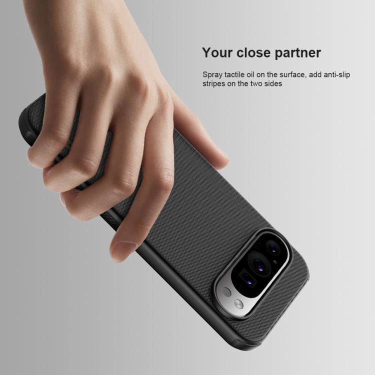 For Google Pixel 9 Pro NILLKIN Frosted Shield Pro PC + TPU Phone Case(Black) by NILLKIN