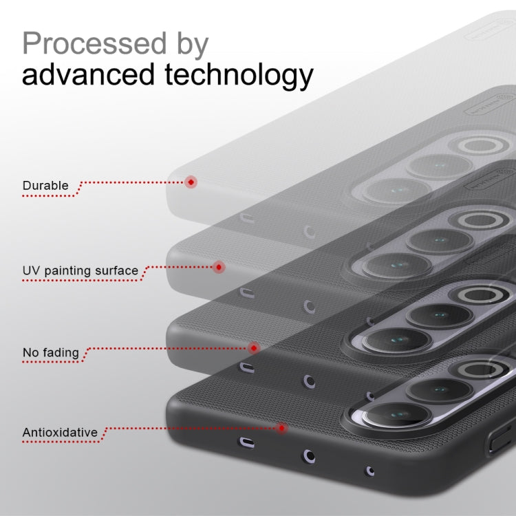 For OnePlus Ace 3V NILLKIN Frosted PC Phone Case(Black) by NILLKIN