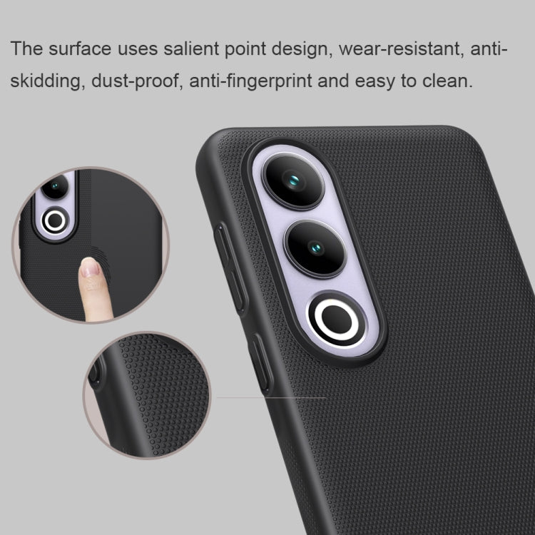 For OnePlus Ace 3V NILLKIN Frosted PC Phone Case(Black) by NILLKIN