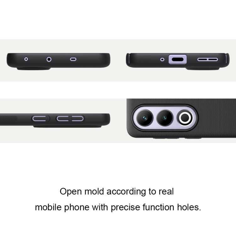 For OnePlus Ace 3V NILLKIN Frosted PC Phone Case(Black) by NILLKIN