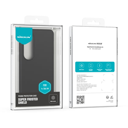 For OnePlus Ace 3V NILLKIN Frosted PC Phone Case(Black) by NILLKIN