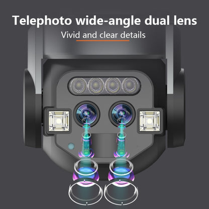 Q820 6MP 10X Binocular Zoom Dual Light Source Outdoor IP67 Waterproof WiFi Camera(AU Plug) by bashfashion