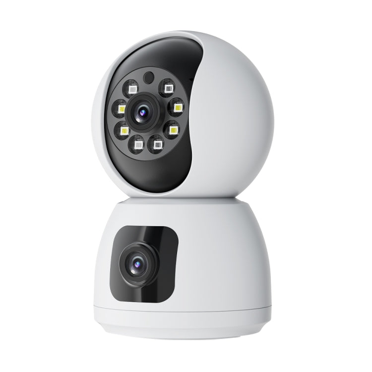 Y6203 4MP Zoom HD Indoor Waterproof Smart WiFi Camera, Specification:UK Plug(White) by bashfashion