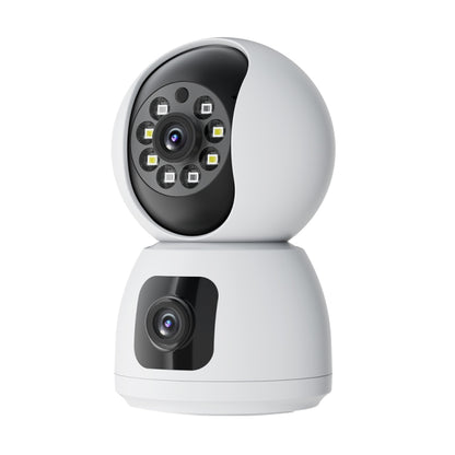 Y6203 4MP Zoom HD Indoor Waterproof Smart WiFi Camera, Specification:AU Plug(White) by bashfashion
