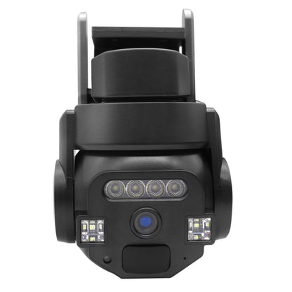 CF-Q812ES 5MP Two-way Voice Outdoor IP66 Waterproof WiFi Camera, Plug Type:US Plug(Grey) by bashfashion