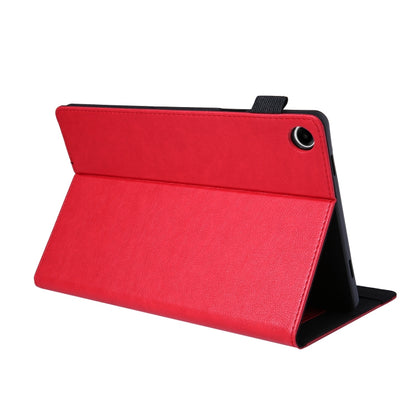 For Samsung Galaxy Tab A11+ / A9+ Extraordinary Series Smart Leather Tablet Case(Red) by bashfashion
