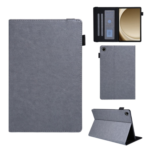 For Samsung Galaxy Tab A11+ / A9+ Extraordinary Series Smart Leather Tablet Case(Grey) by bashfashion