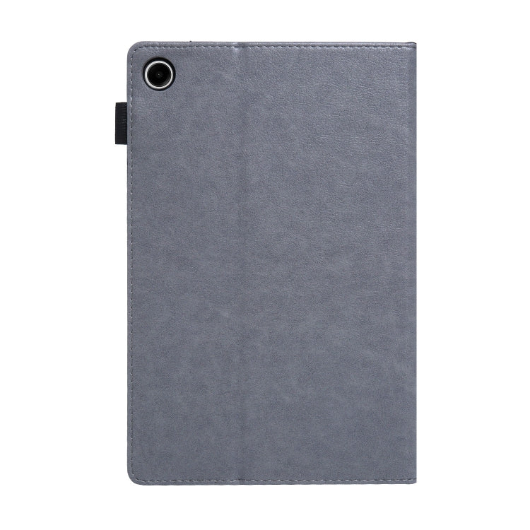 For Samsung Galaxy Tab A11+ / A9+ Extraordinary Series Smart Leather Tablet Case(Grey) by bashfashion
