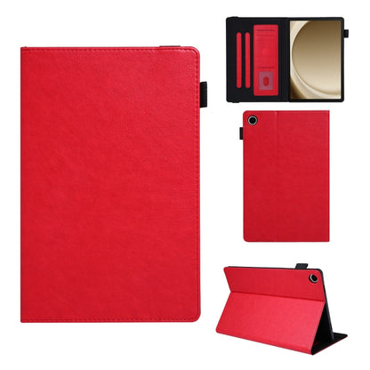 For Samsung Galaxy Tab A11 / A9 Extraordinary Series Leather Tablet Case(Red) by bashfashion