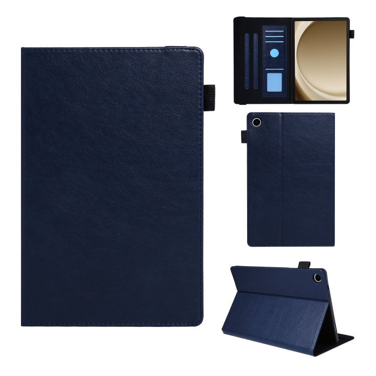 For Samsung Galaxy Tab A11 / A9 Extraordinary Series Leather Tablet Case(Royal Blue) by bashfashion