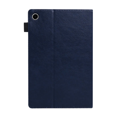 For Samsung Galaxy Tab A11 / A9 Extraordinary Series Leather Tablet Case(Royal Blue) by bashfashion