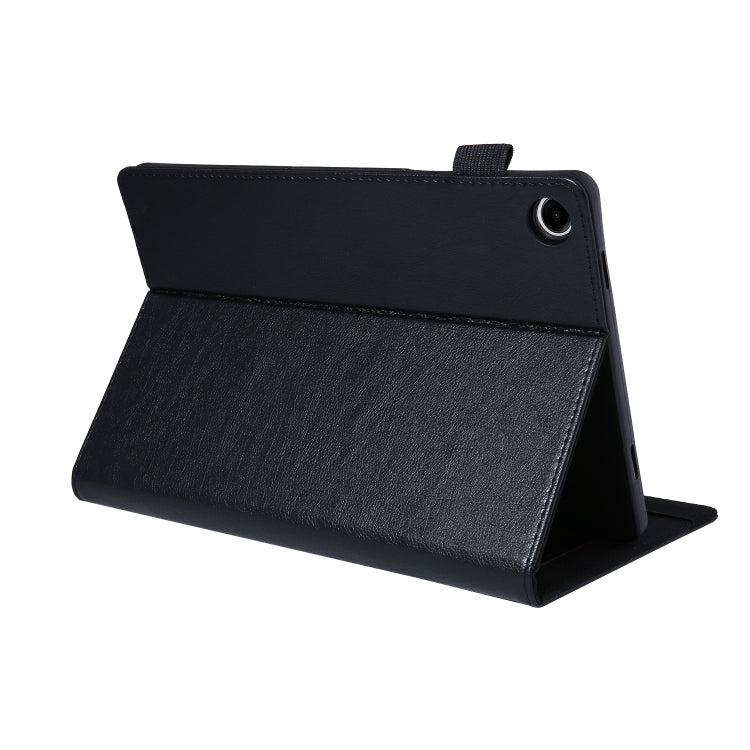 For Samsung Galaxy Tab A11 / A9 Extraordinary Series Leather Tablet Case(Black) by bashfashion