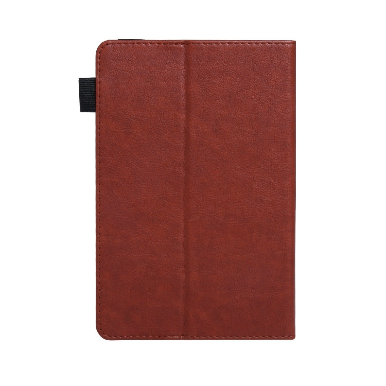 8 inch Extraordinary Series Leather Tablet Case(Brown) by bashfashion