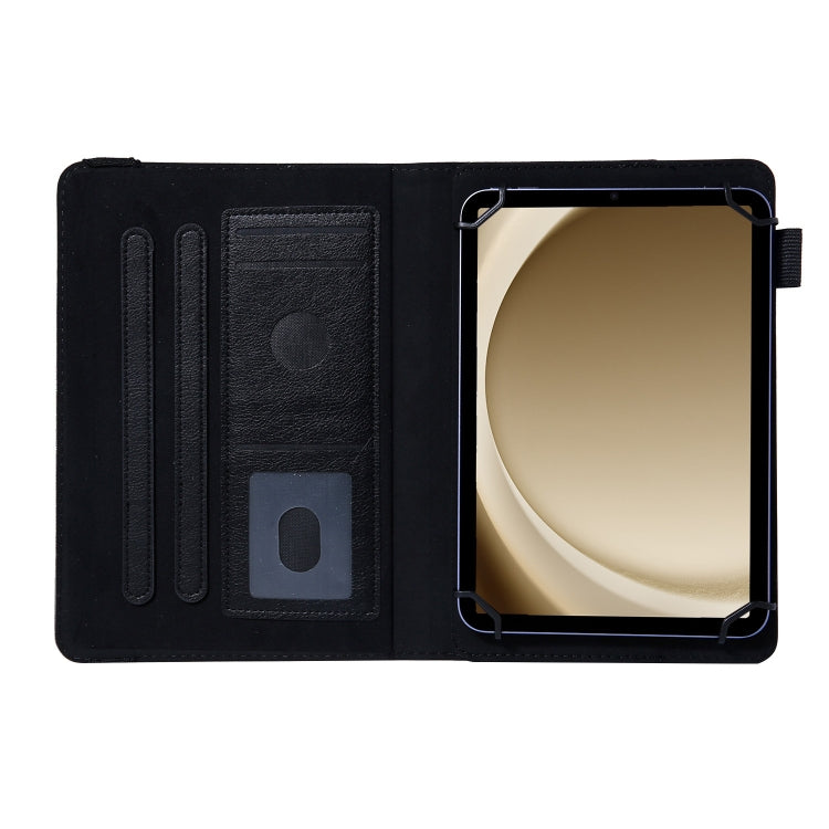 10 inch Extraordinary Series Leather Tablet Case(Black) by bashfashion