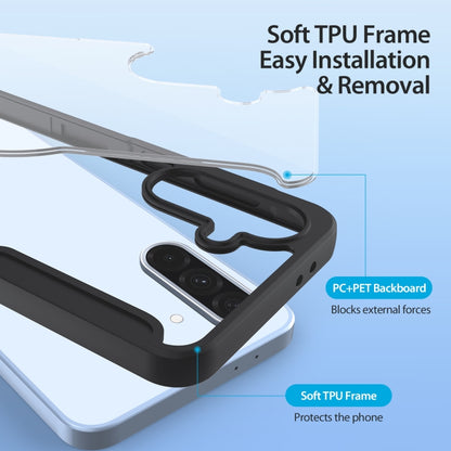 For Samsung Galaxy A36 5G / A56 5G DUX DUCIS Skin X Pro Series PC + TPU Phone Leather Case(Black) by DUX DUCIS