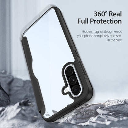 For Samsung Galaxy A36 5G / A56 5G DUX DUCIS Skin X Pro Series PC + TPU Phone Leather Case(Black) by DUX DUCIS