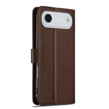 LC.IMEEKE Calf Texture Horizontal Flip Leather Case For iPhone Air(Brown) by LC.IMEEKE