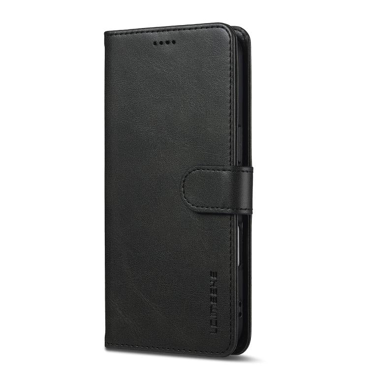 LC.IMEEKE Calf Texture Horizontal Flip Leather Case For iPhone Air(Black) by LC.IMEEKE