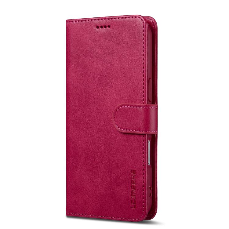 LC.IMEEKE Calf Texture Horizontal Flip Leather Case For iPhone Air(Red) by LC.IMEEKE