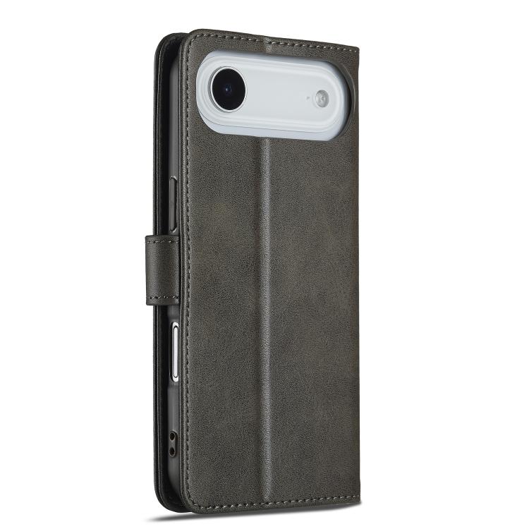 LC.IMEEKE Calf Texture Horizontal Flip Leather Case For iPhone Air(Grey) by LC.IMEEKE