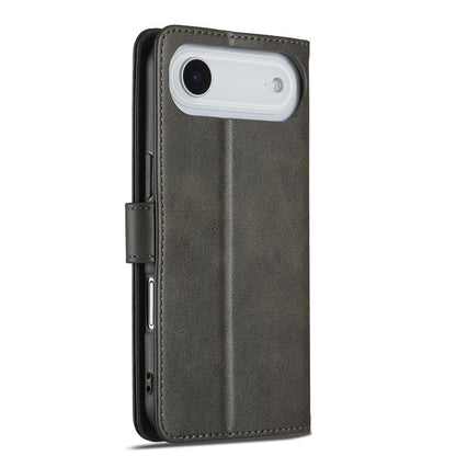LC.IMEEKE Calf Texture Horizontal Flip Leather Case For iPhone Air(Grey) by LC.IMEEKE