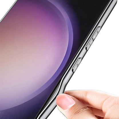 For Samsung Galaxy S25 Ultra 5G GKK Leather Electroplating Supersonic Speed Shockproof Phone Case(Black) by GKK