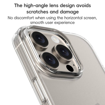 For iPhone 16 Pro Max ZGA Clear TPU Shockproof Phone Case(Transparent) by ZGA