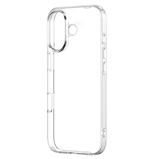 For iPhone 16 ZGA Clear TPU Shockproof Phone Case(Transparent) by ZGA