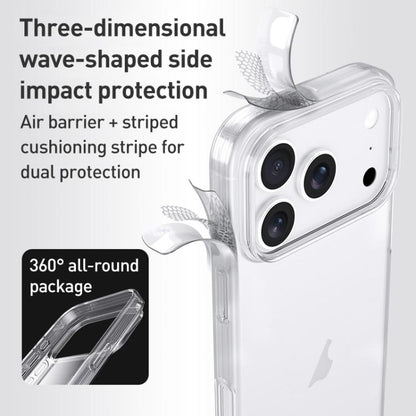 For iPhone 17 Pro ZGA Clear TPU Shockproof Phone Case(Transparent) by ZGA