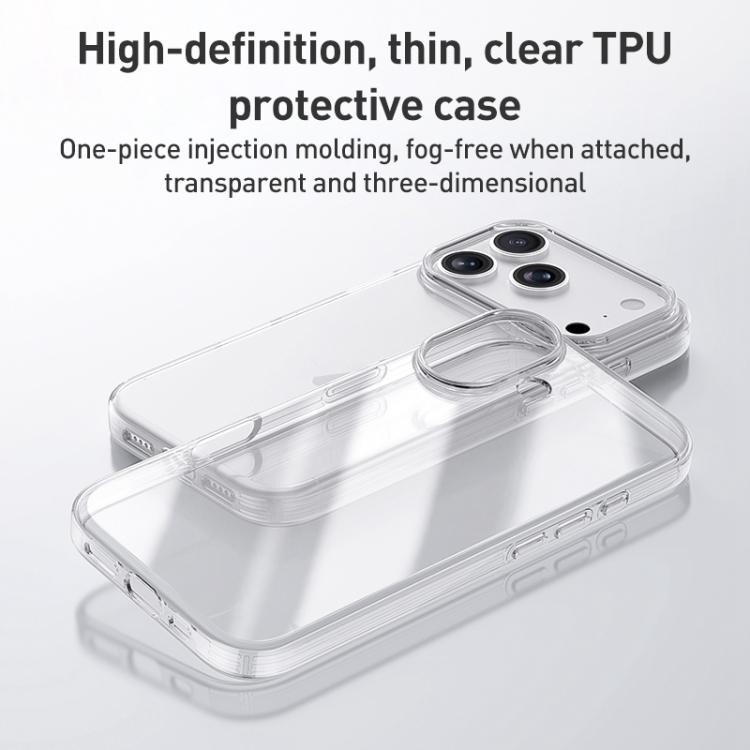 For iPhone Air ZGA Clear TPU Shockproof Phone Case(Transparent) by ZGA
