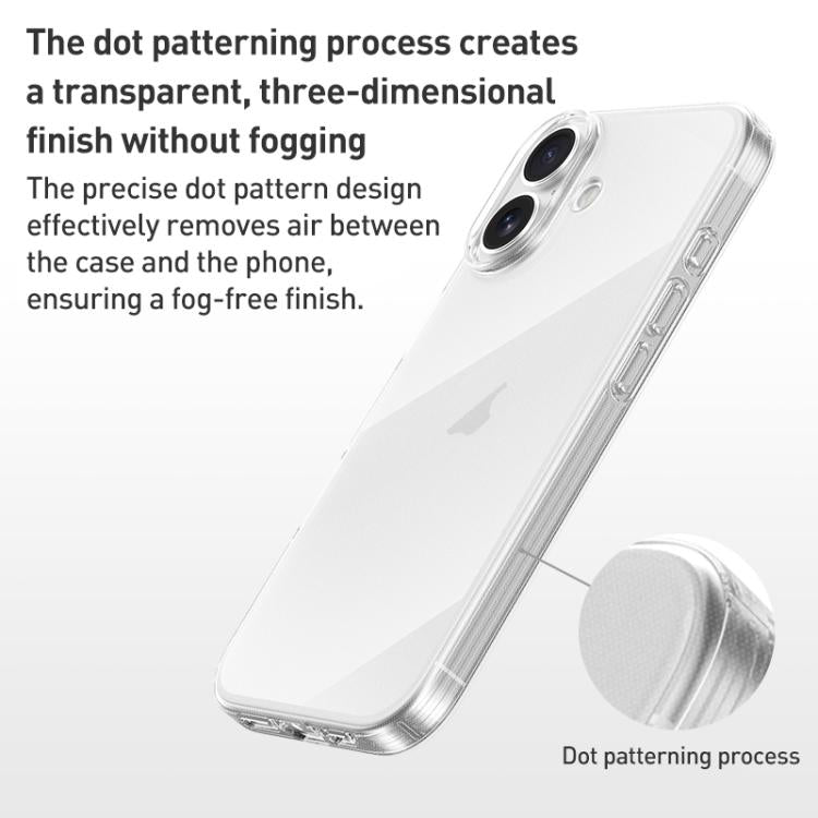 For iPhone Air ZGA Clear TPU Shockproof Phone Case(Transparent) by ZGA