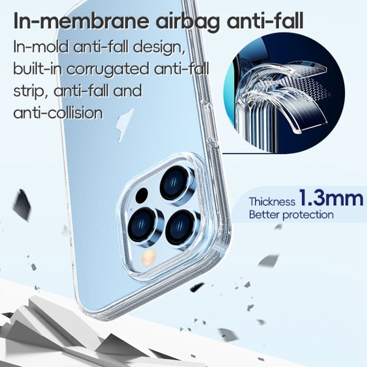 For iPhone 15 Plus ZGA Clear TPU Shockproof Phone Case(Transparent) by ZGA