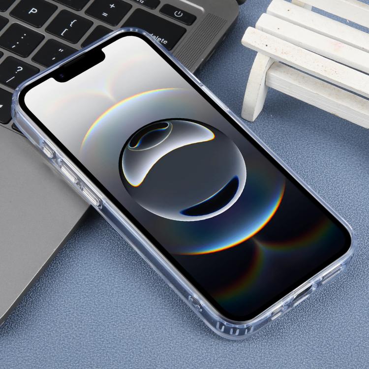 For iPhone 16e ZGA Magsafe Clear PC Hybrid TPU Phone Case(Transparent) by ZGA
