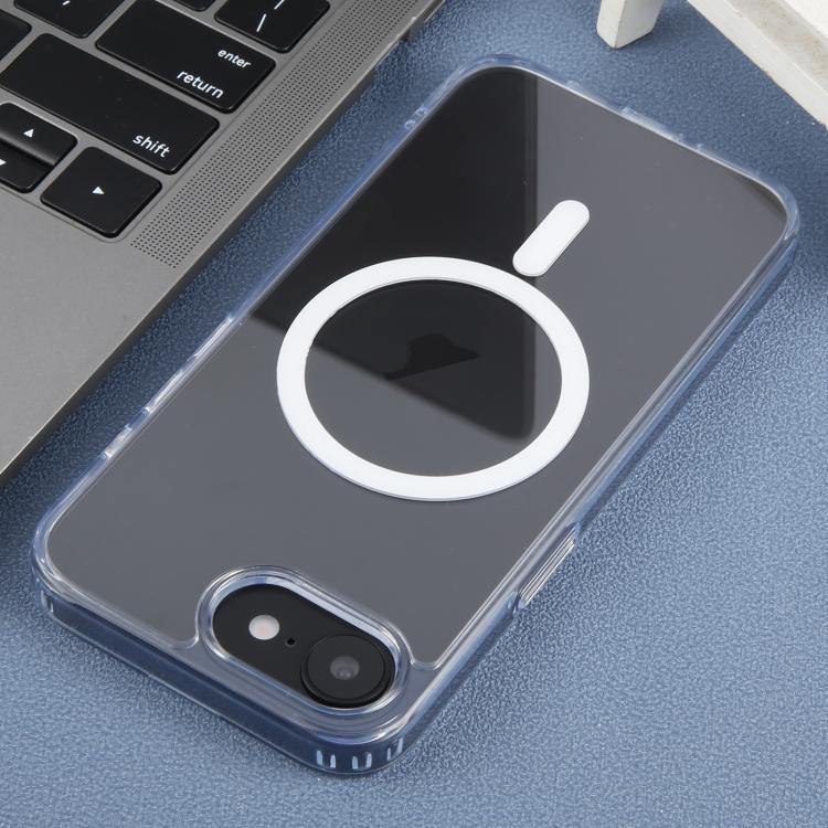 For iPhone 16e ZGA Magsafe Clear PC Hybrid TPU Phone Case(Transparent) by ZGA