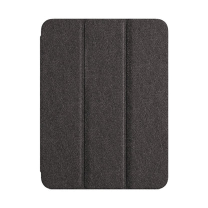 For iPad Pro 12.9 2022/2021/2020 ZGA Tri-Fold Voltage Smart Leather Tablet Case(Grey) by ZGA