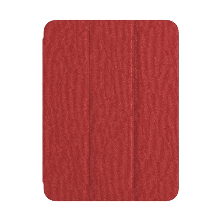 For iPad Pro 11 2022 / 2021 / 2020 ZGA Tri-Fold Voltage Smart Leather Tablet Case(Red) by ZGA