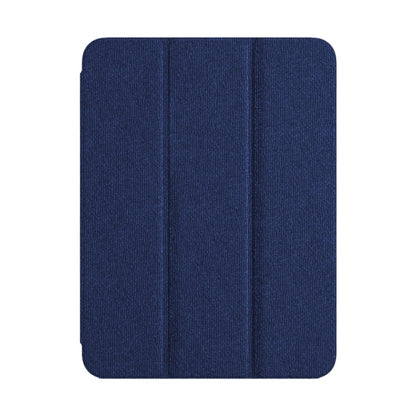 For iPad Pro 11 2022 / 2021 / 2020 ZGA Tri-Fold Voltage Smart Leather Tablet Case(Blue) by ZGA