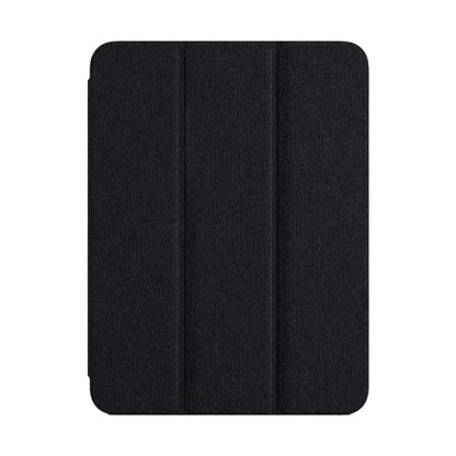 For iPad Air 10.9 2022 / 2020 ZGA Tri-Fold Voltage Smart Leather Tablet Case(Black) by ZGA
