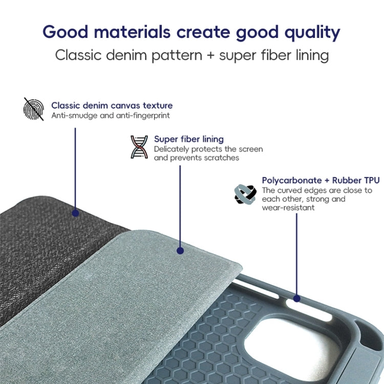 For iPad 2025 / 2022 ZGA Tri-Fold Voltage Smart Leather Tablet Case(Black) by ZGA