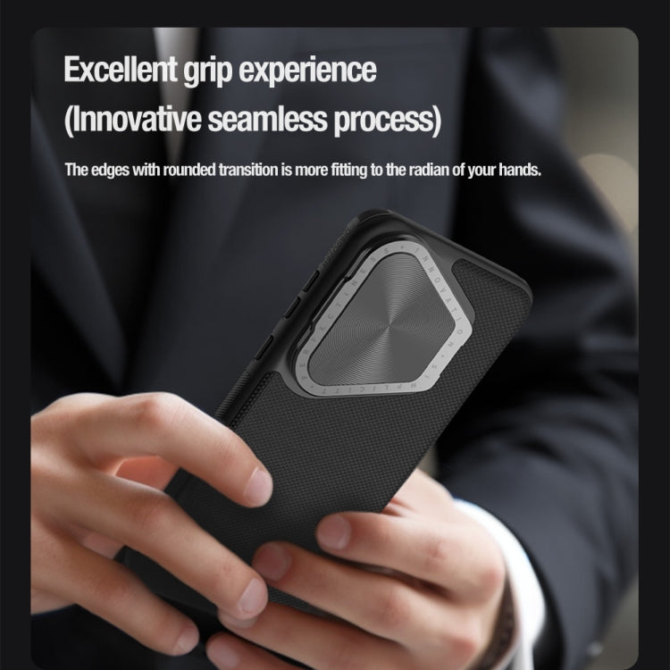 For Huawei Pura 70 Pro/70 Pro+ NILLKIN Textured Prop Magnetic Lens Protection Holder Nylon Phone Case(Black) by NILLKIN