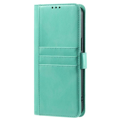 For iPhone 16e Simple 6-Card Wallet Leather Phone Case(Green) by bashfashion