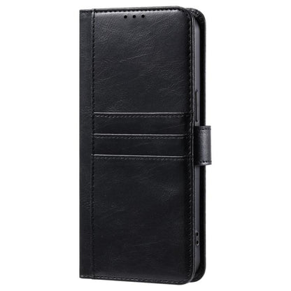 For iPhone 16e Simple 6-Card Wallet Leather Phone Case(Black) by bashfashion