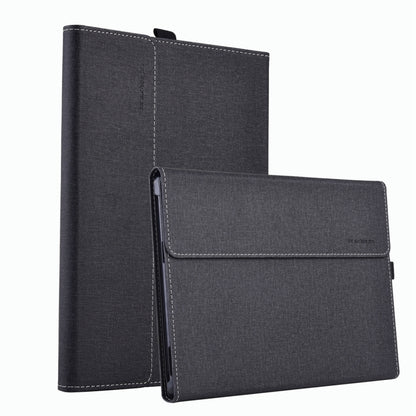 For Microsoft Surface Pro 10 Cloth Texture PC Tablet Protective Case(Black) by bashfashion