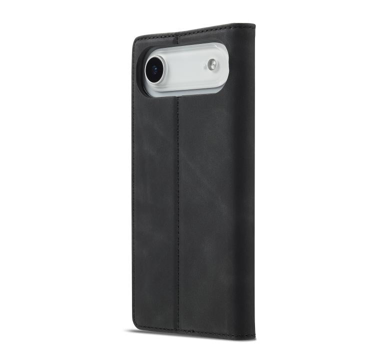 For iPhone Air LC.IMEEKE Strong Magnetism Microfiber Leather Phone Case(Black) by LC.IMEEKE