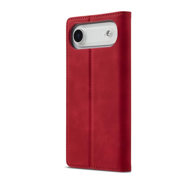 For iPhone Air LC.IMEEKE Strong Magnetism Microfiber Leather Phone Case(Red) by LC.IMEEKE